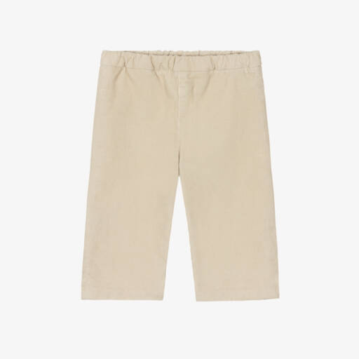 Bonpoint-Boys Beige Corduroy Bottoms | Childrensalon Outlet