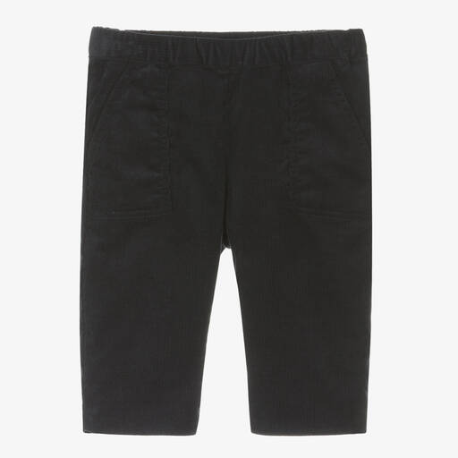 Bonpoint-Boys Navy Blue Corduroy Trousers | Childrensalon Outlet