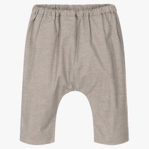 Bonpoint-Pantalon coton à carreaux Bébé | Childrensalon Outlet
