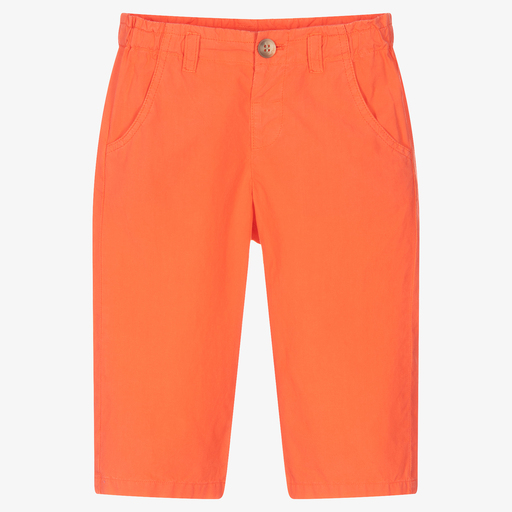 Bonpoint-Красные хлопковые брюки для девочек | Childrensalon Outlet