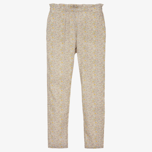 Bonpoint-Teen Girls Floral Trousers | Childrensalon Outlet