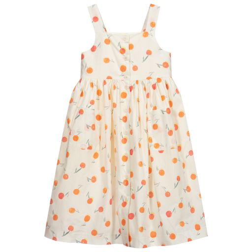 Bonpoint-Teen Ivory Cherries Dress | Childrensalon Outlet