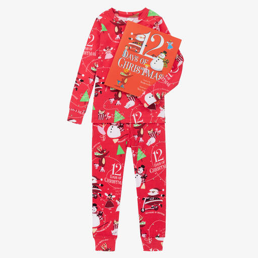 Books to Bed-12 Days Of Christmas Pyjamas & Book Gift Set | Childrensalon Outlet