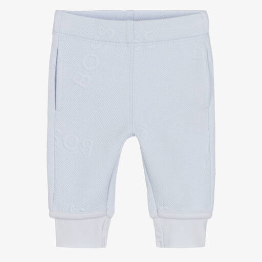 BOSS-Blaue Jogginghose für Babys (J) | Childrensalon Outlet