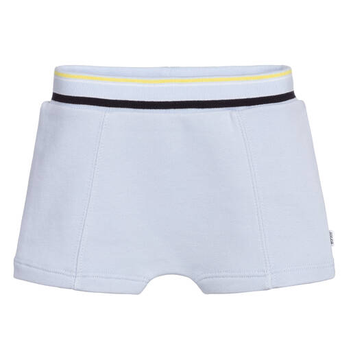 BOSS-Baby Boys Blue Shorts | Childrensalon Outlet