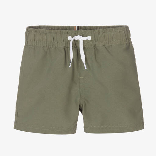 BOSS-Grüne Badeshorts mit Farbwechsel | Childrensalon Outlet