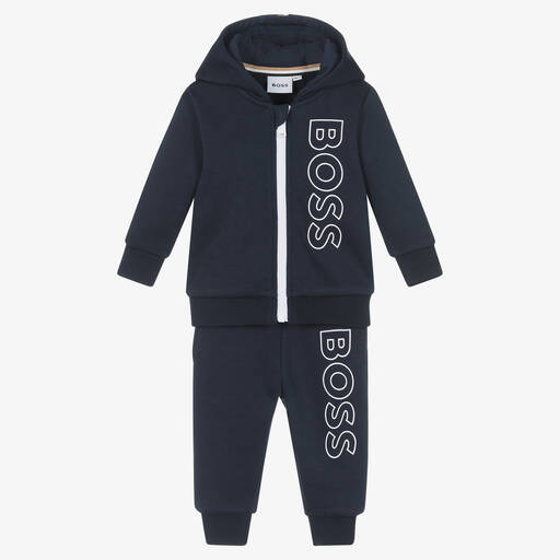 Baby hugo boss top tracksuit sale