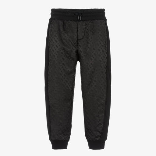 BOSS-Schwarze Monogramm-Jogginghose | Childrensalon Outlet