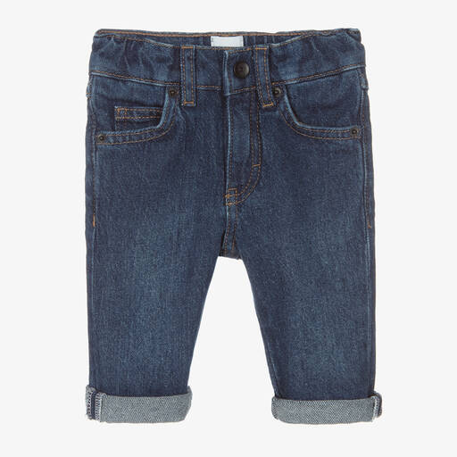 BOSS-Boys Blue Denim Jeans | Childrensalon Outlet