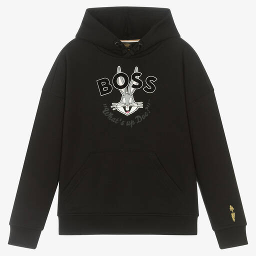 BOSS-Черная худи Looney Tunes™ | Childrensalon Outlet