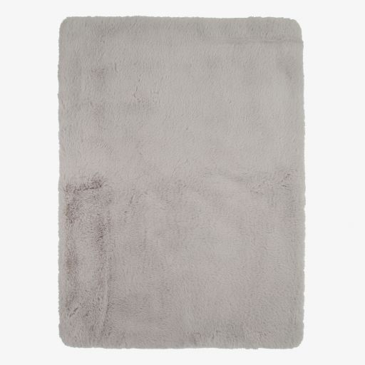 Bowtique London-Grey Fur Blanket (83cm) | Childrensalon Outlet