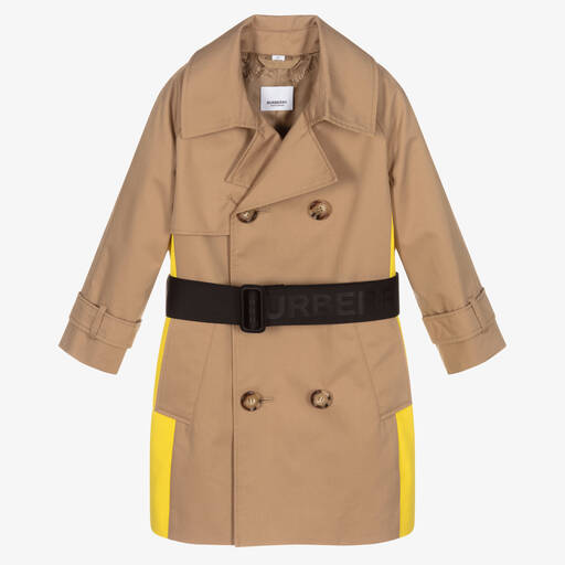 Burberry-Beiger Trenchcoat mit Einsätzen (J) | Childrensalon Outlet