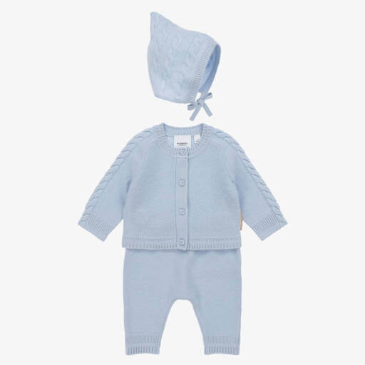 Burberry-Кашемировый комплект для мальчиков | Childrensalon Outlet