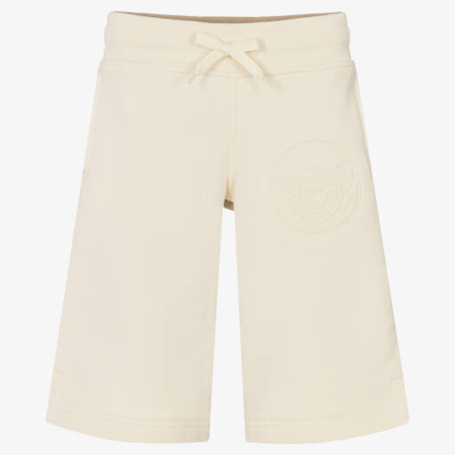 Burberry-Кремовые шорты Thomas Bear для девочек | Childrensalon Outlet