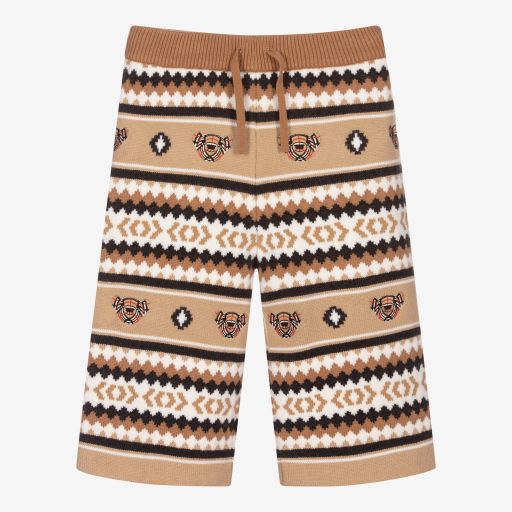 Burberry-Beige Teen Shorts aus Wolle (J) | Childrensalon Outlet
