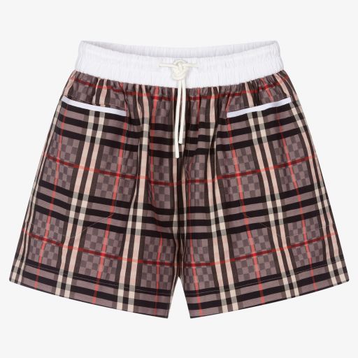 Burberry shorts deals kids sale