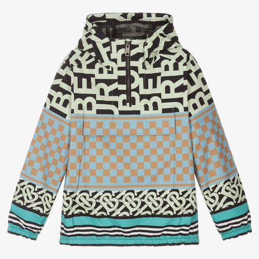 Burberry-Teen Montage Print Jacket | Childrensalon Outlet