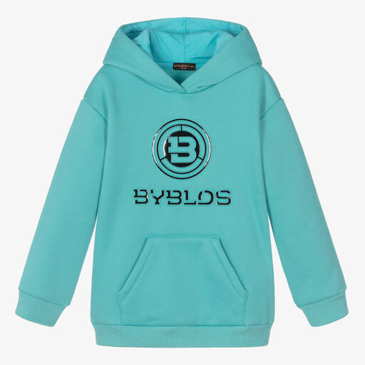 Byblos-Blue Logo Sweatshirt Dress | Childrensalon Outlet