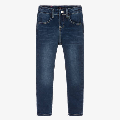 Byblos-Girls Blue Denim Jeans | Childrensalon Outlet