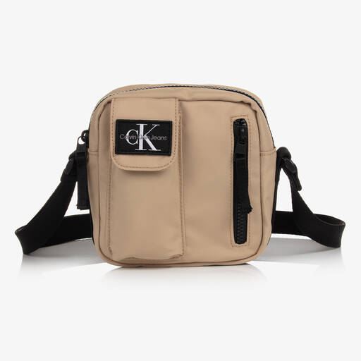 Calvin Klein-Beige Crossbody Bag (15cm) | Childrensalon Outlet