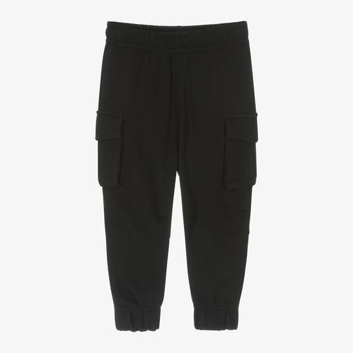 Calvin Klein-Черные хлопковые джоггеры карго для мальчиков | Childrensalon Outlet