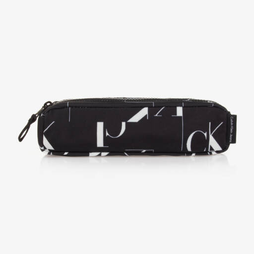 Calvin Klein-Boys Black Monogram Case | Childrensalon Outlet