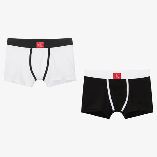 Calvin Klein-Boys Boxer Shorts (2 Pack) | Childrensalon Outlet