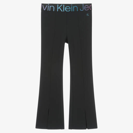 Calvin Klein-Pantalon noir en jersey Milano | Childrensalon Outlet
