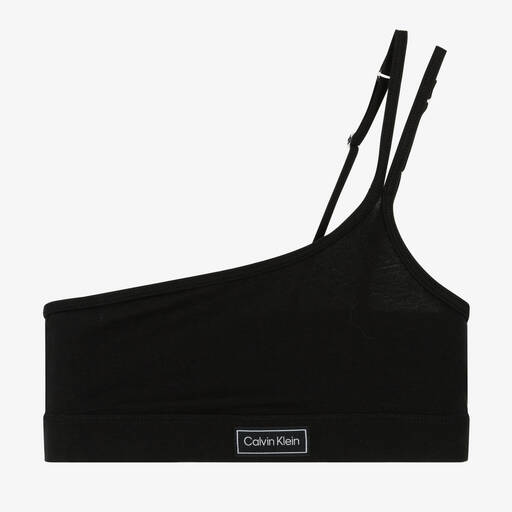 Calvin Klein-Schwarzes einschultriges Bustier | Childrensalon Outlet