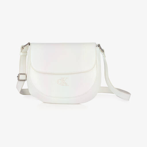Calvin Klein-Girls Pearl Effect Crossbody Bag | Childrensalon Outlet