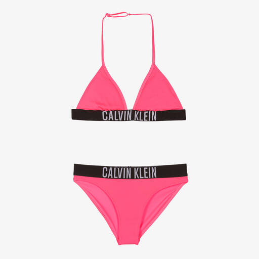 Calvin Klein-Bikini rose fille | Childrensalon Outlet