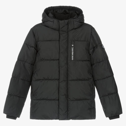 Calvin Klein-Черная куртка для мальчиков | Childrensalon Outlet