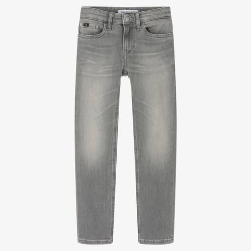 Calvin Klein Джинсы-Серые узкие джинсы для подростков | Childrensalon Outlet