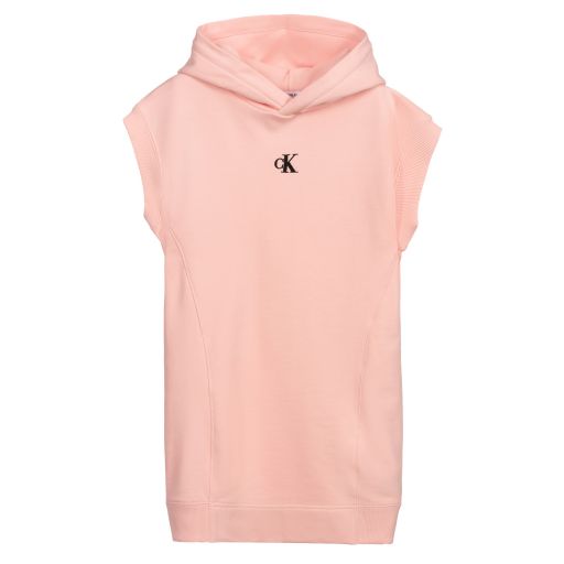 Calvin Klein Джинсы-Розовое платье с капюшоном для подростков | Childrensalon Outlet