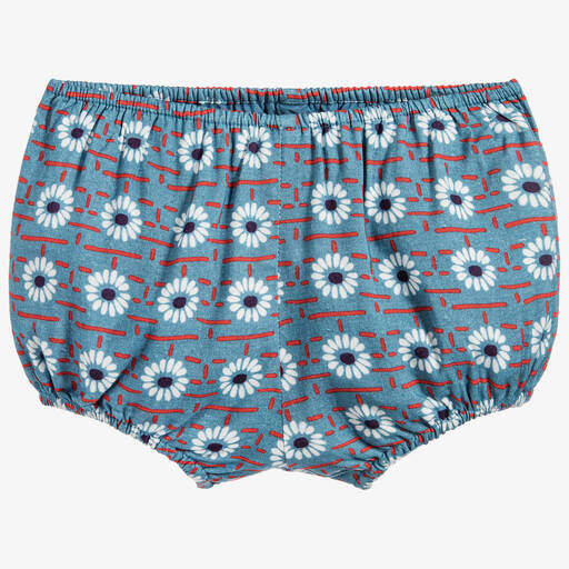 Caramel-Baby Girls Blue Knickers | Childrensalon Outlet