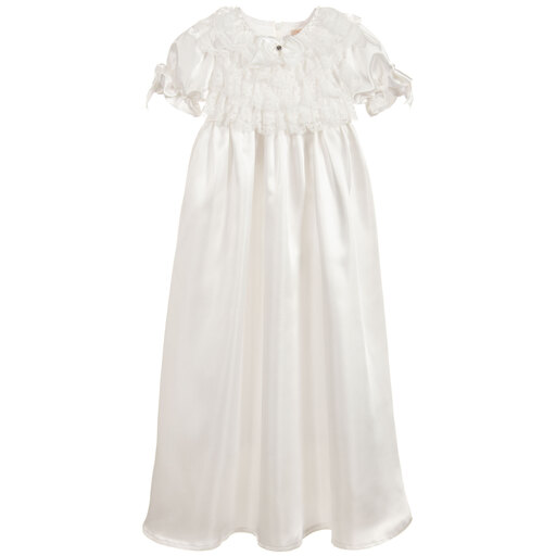 Caramelo Kids-Baby Girls Satin Ceremony Gown | Childrensalon Outlet