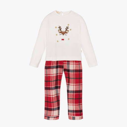 Caramelo Kids-Кремово-красная пижама для мальчиков | Childrensalon Outlet