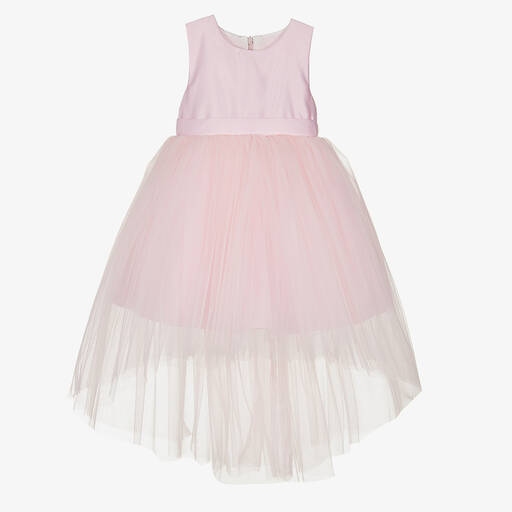 Caramelo Kids-Girls Pink Tulle Dress | Childrensalon Outlet