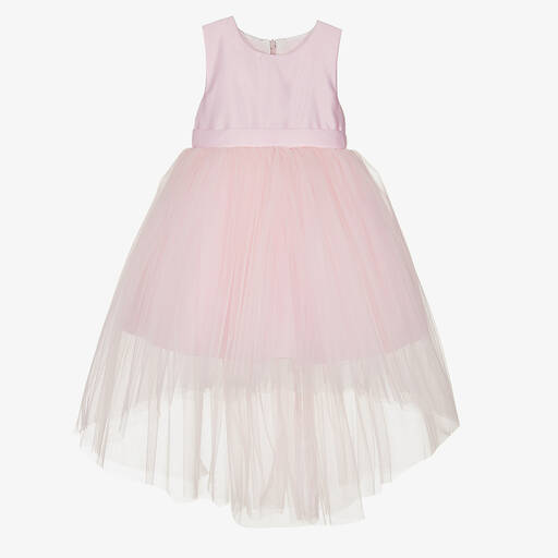 Caramelo Kids-Rosa Tüllkleid für Mädchen | Childrensalon Outlet