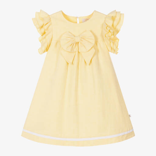 Caramelo Kids-Льняное-хлопковое платье Sunny для девочек | Childrensalon Outlet