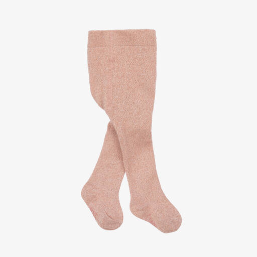 Carrément Beau-Rosa Glitzerstrumpfhose für Babys | Childrensalon Outlet