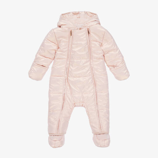 Carrément Beau-Combinaison de ski rose scintillant | Childrensalon Outlet