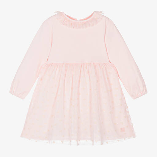 Carrément Beau-Robe rose en tulle bébé fille | Childrensalon Outlet