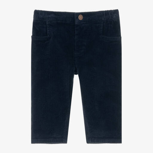 Carrément Beau-Boys Navy Corduroy Slacks | Childrensalon Outlet