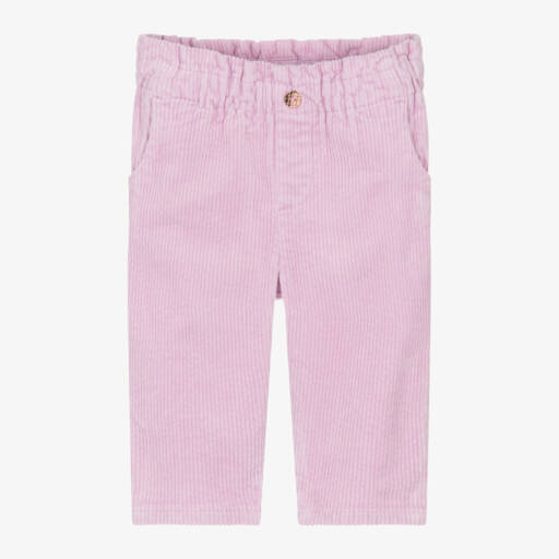 Carrément Beau-Girls Lilac Corduroy Trousers | Childrensalon Outlet