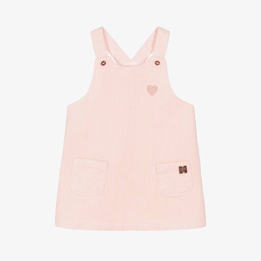 Carrément Beau-Розовый вельветовый сарафан | Childrensalon Outlet
