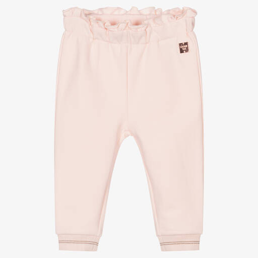 Carrément Beau-Rosa Baumwoll-Jogginghose (M) | Childrensalon Outlet