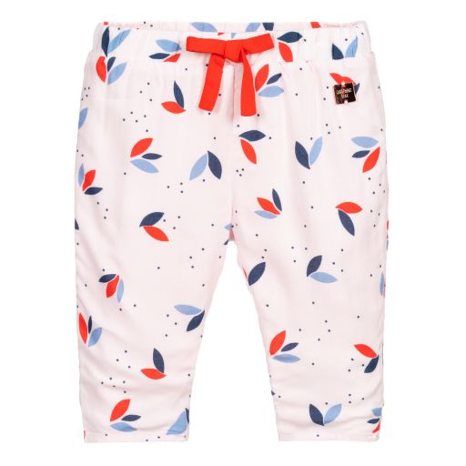Carrément Beau-Girls Pink Viscose Trousers | Childrensalon Outlet