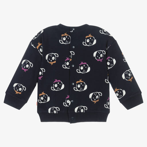 Catimini-Blaues Baumwoll-Sweatshirt (B) | Childrensalon Outlet