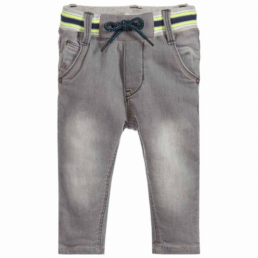 Catimini-Boys Grey Jersey Jeans | Childrensalon Outlet